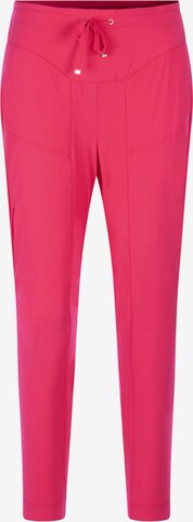 Raffaello Rossi Tapered Pants in Pink: front