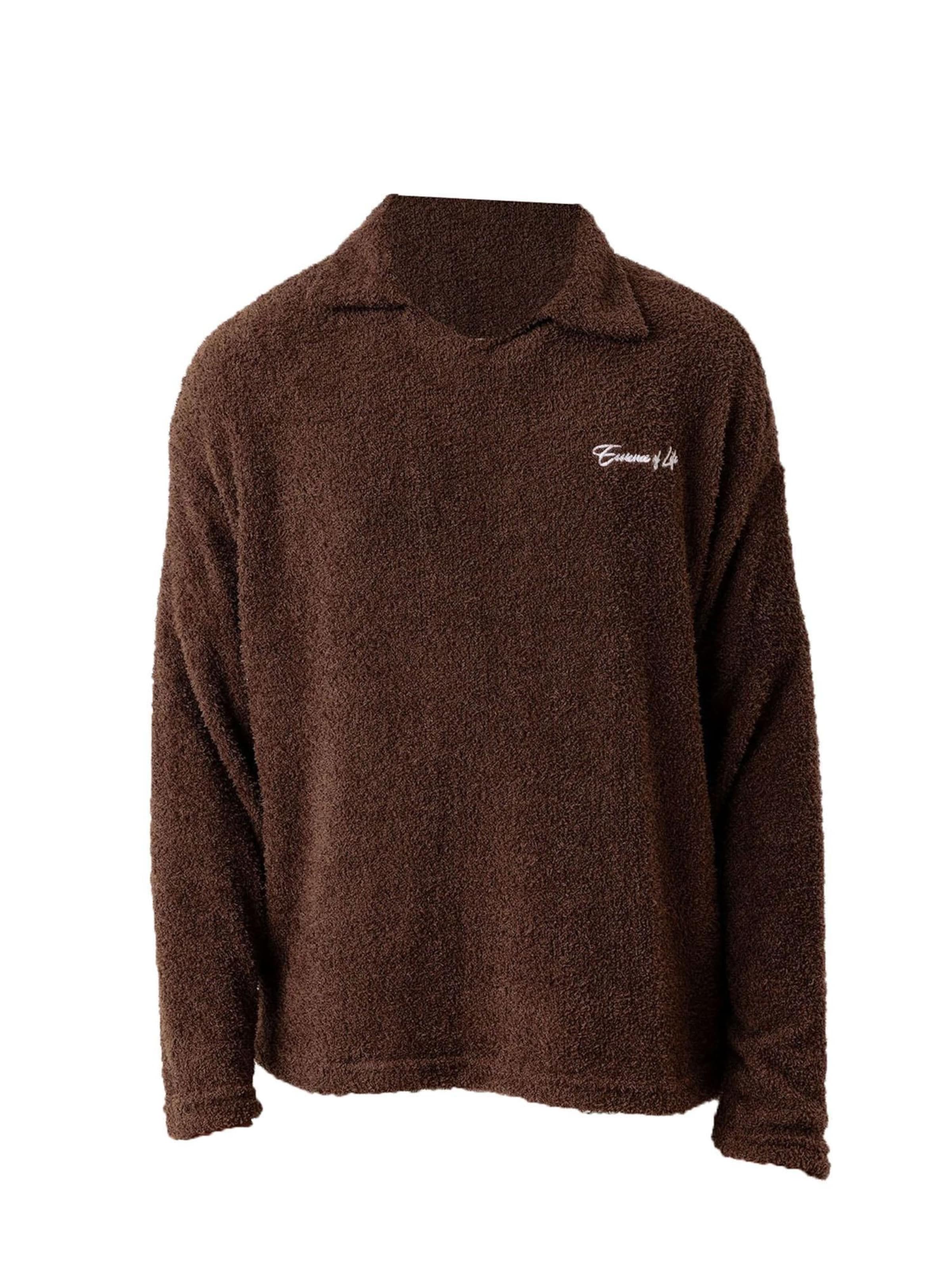 Dandalo Πουλόβερ σε σκούρο καφέ / λευκό, Άποψη προϊόντος