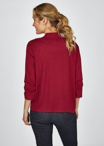 Rabe Knit Cardigan in Red