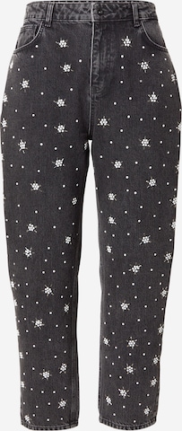 CITA MAASS Regular Jeans in Schwarz: Vorderseite