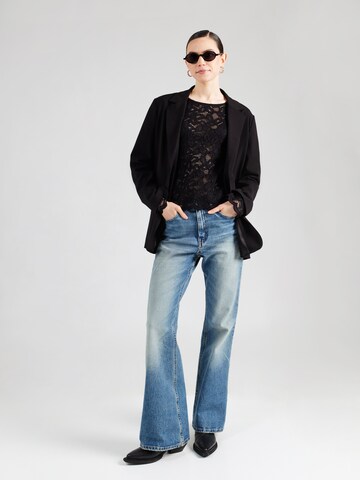 Chemisier 'PCJOHANNE' PIECES en noir