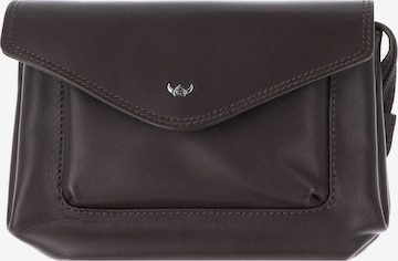 Porte-monnaies GOLDEN HEAD en marron : devant