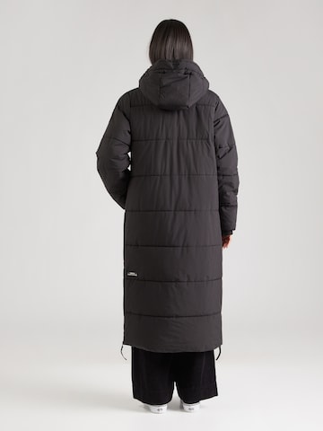 juoda Sublevel Žieminis paltas