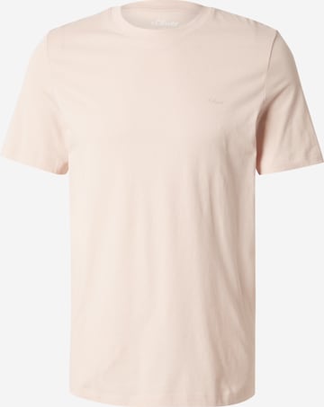 s.Oliver T-shirt i orange: framsida