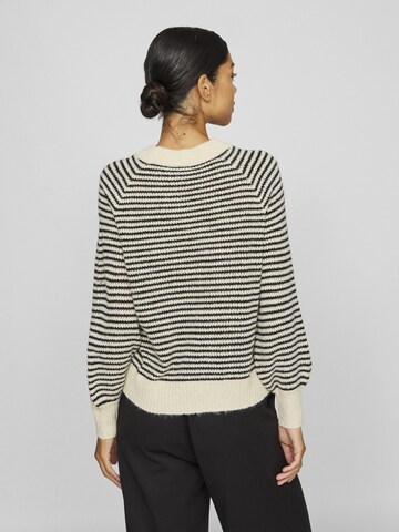 VILA Sweater 'VISOFINA' in Beige