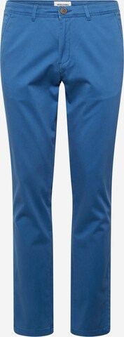 Pantaloni eleganți 'MARCO BOWIE' de la JACK & JONES pe albastru: față