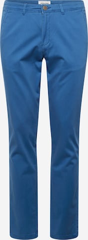 JACK & JONES Slim fit Chino Pants 'MARCO BOWIE' in Blue: front