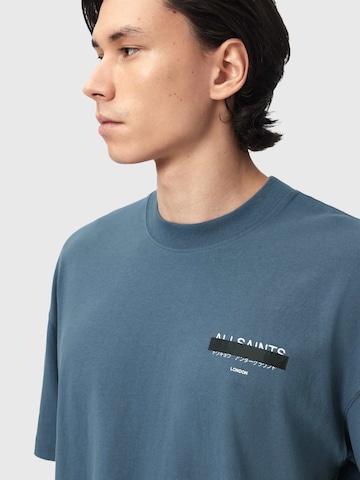 AllSaints Tričko 'REDACT' – modrá