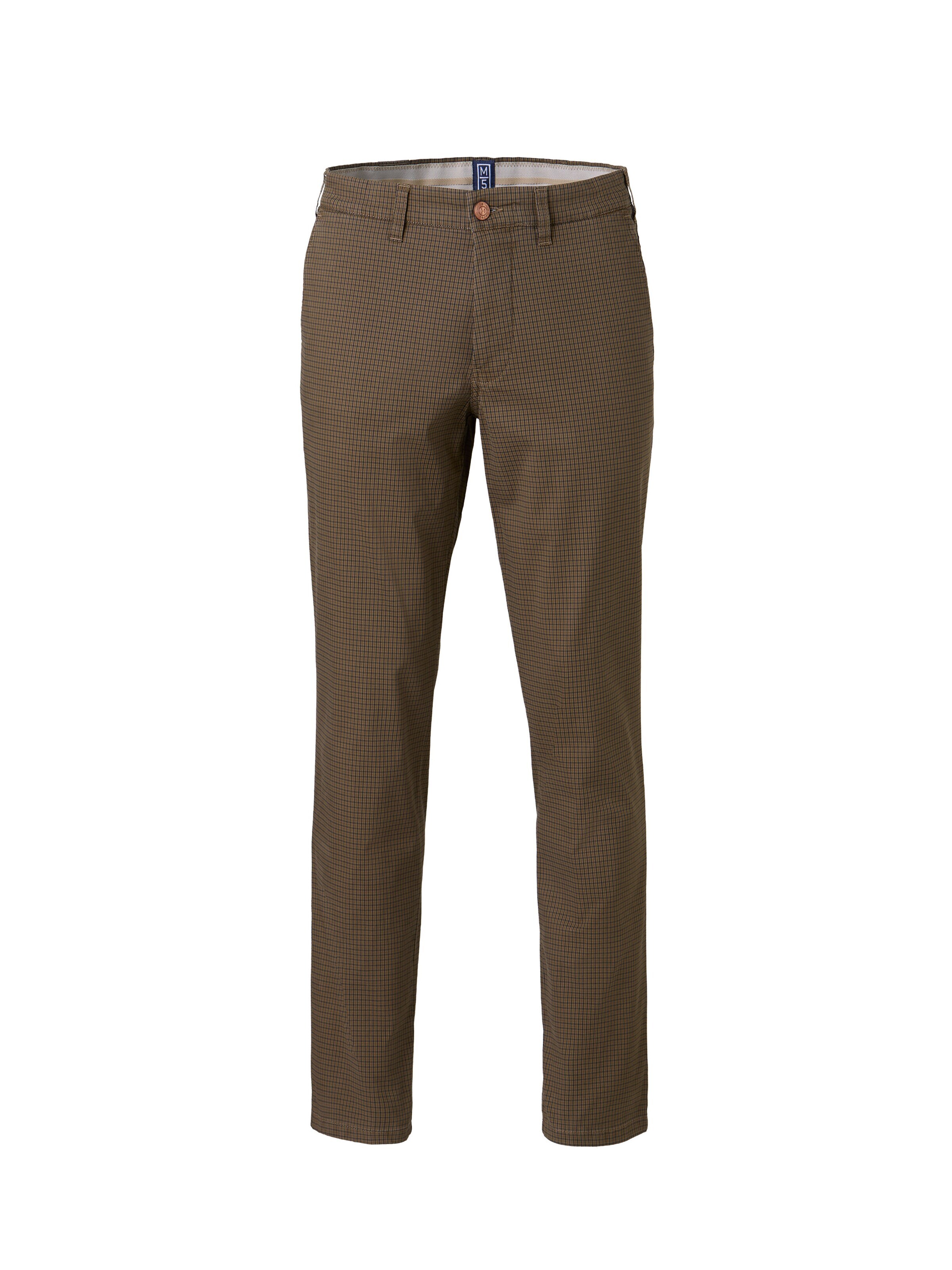 MEYER Regular Chinohose M5 2-6190 in Braun