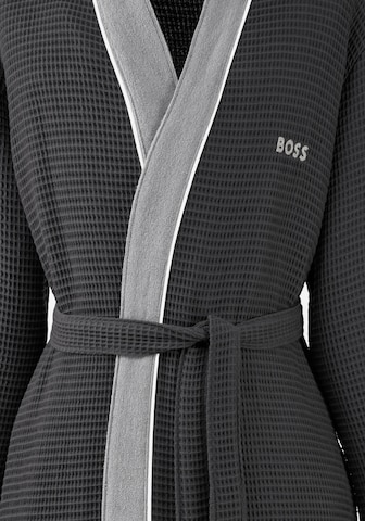 BOSS Home Long Bathrobe 'THERMS' in Grey