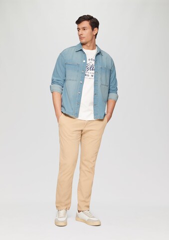 s.Oliver - Ajuste confortable Camisa en azul