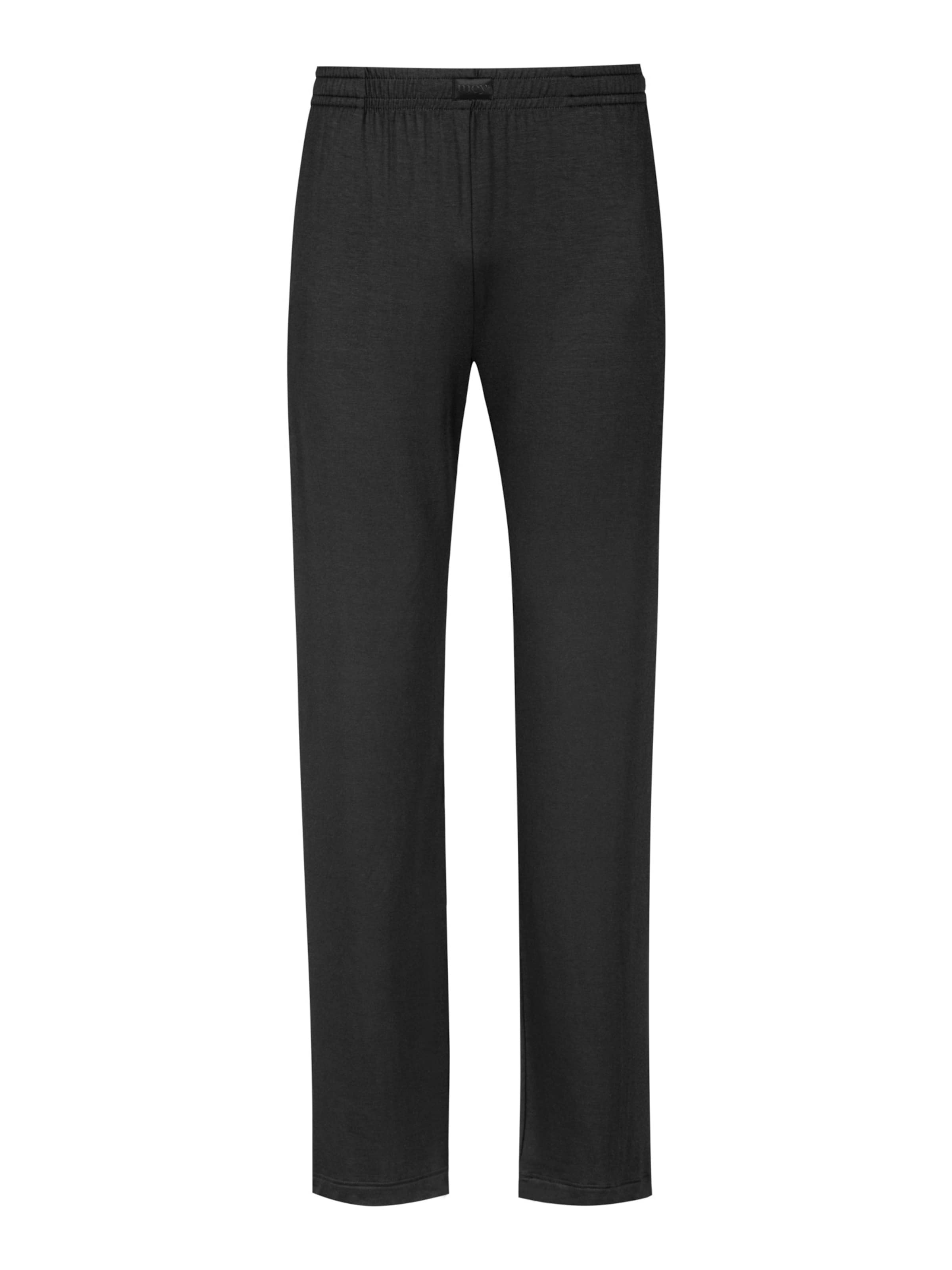 Pyjama long 'Jefferson' Mey en noir : devant