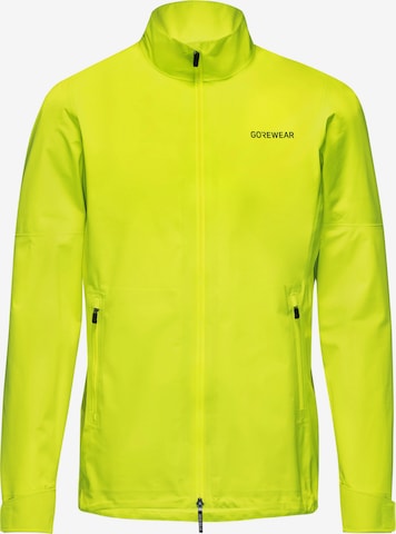 GORE WEAR Outdoor jacket 'Swiftride' in Yellow: front