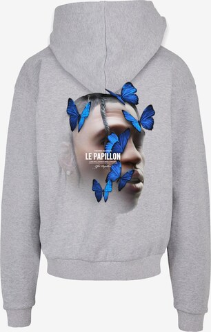 MT Upscale Majica 'Le Papillon' | siva barva