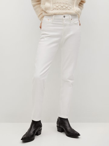 Regular Jeans 'Mar' de la MANGO pe alb: față
