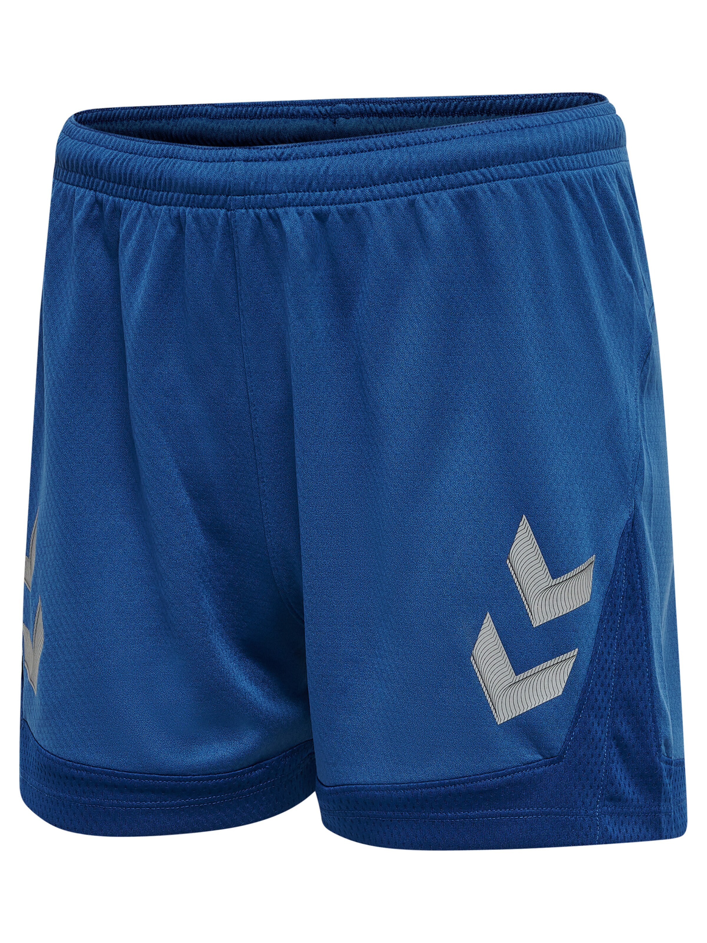 Hummel Regular Workout Pants 'Lead' in Blue