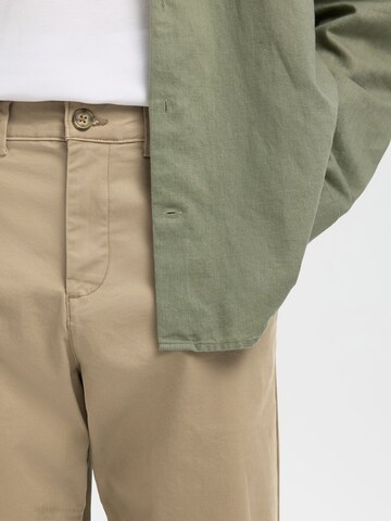 SELECTED - Slimfit Pantalón chino '220' en marrón