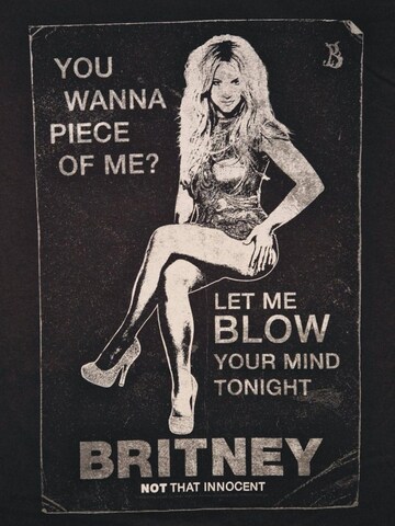 Britney Spears Collection Shirt 'Britney Spears Not That Innocent T-Shirt'‌‌‌‌‌‌‌‌‌‌ in Schwarz