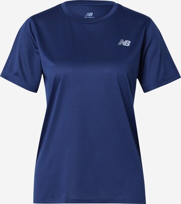 new balance Sportshirt 'Essentials' in Blau: predná strana