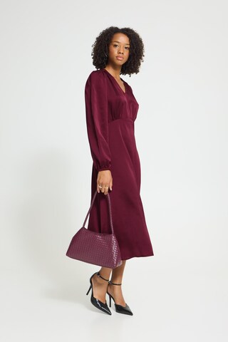 ICHI Kjole i rød