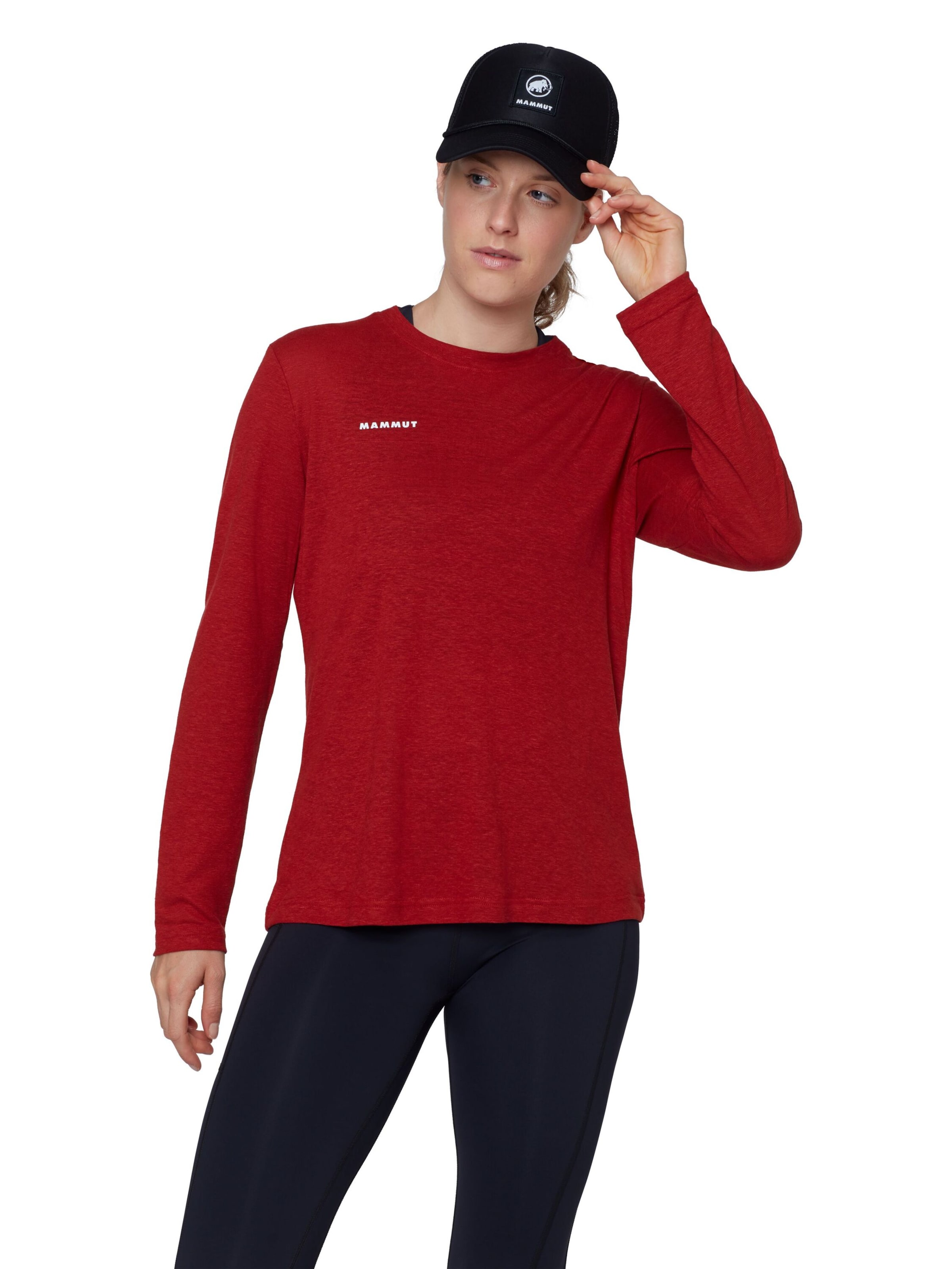 MAMMUT Performance Shirt in Red: front