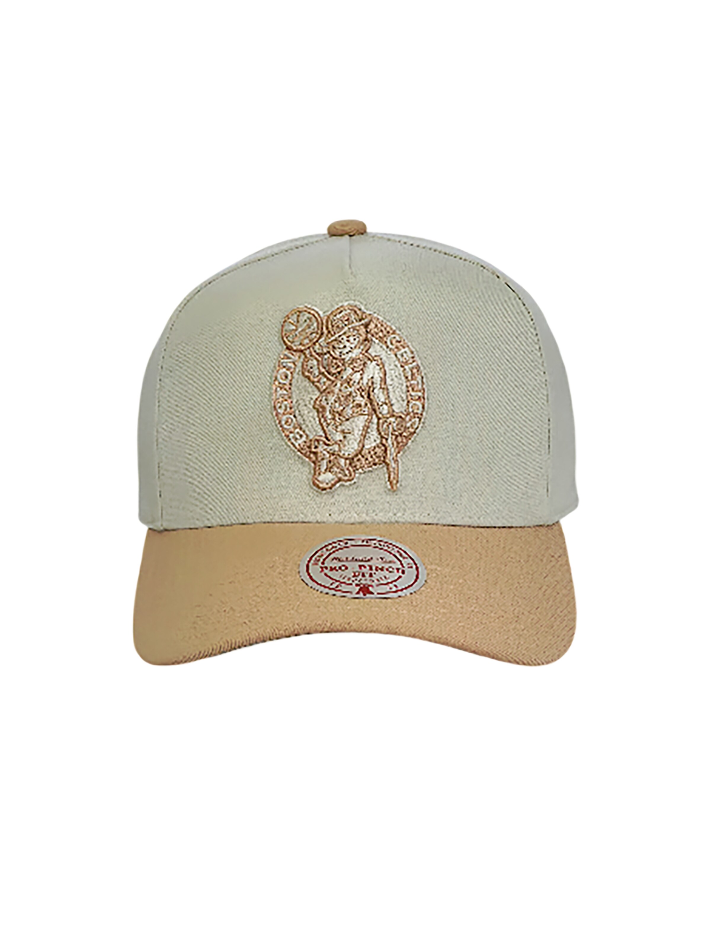 Mitchell & Ness Cap 'Boston Celtics Dust Pro' in Beige