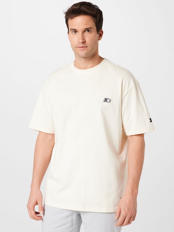 T-Shirt Starter Black Label en blanc : devant