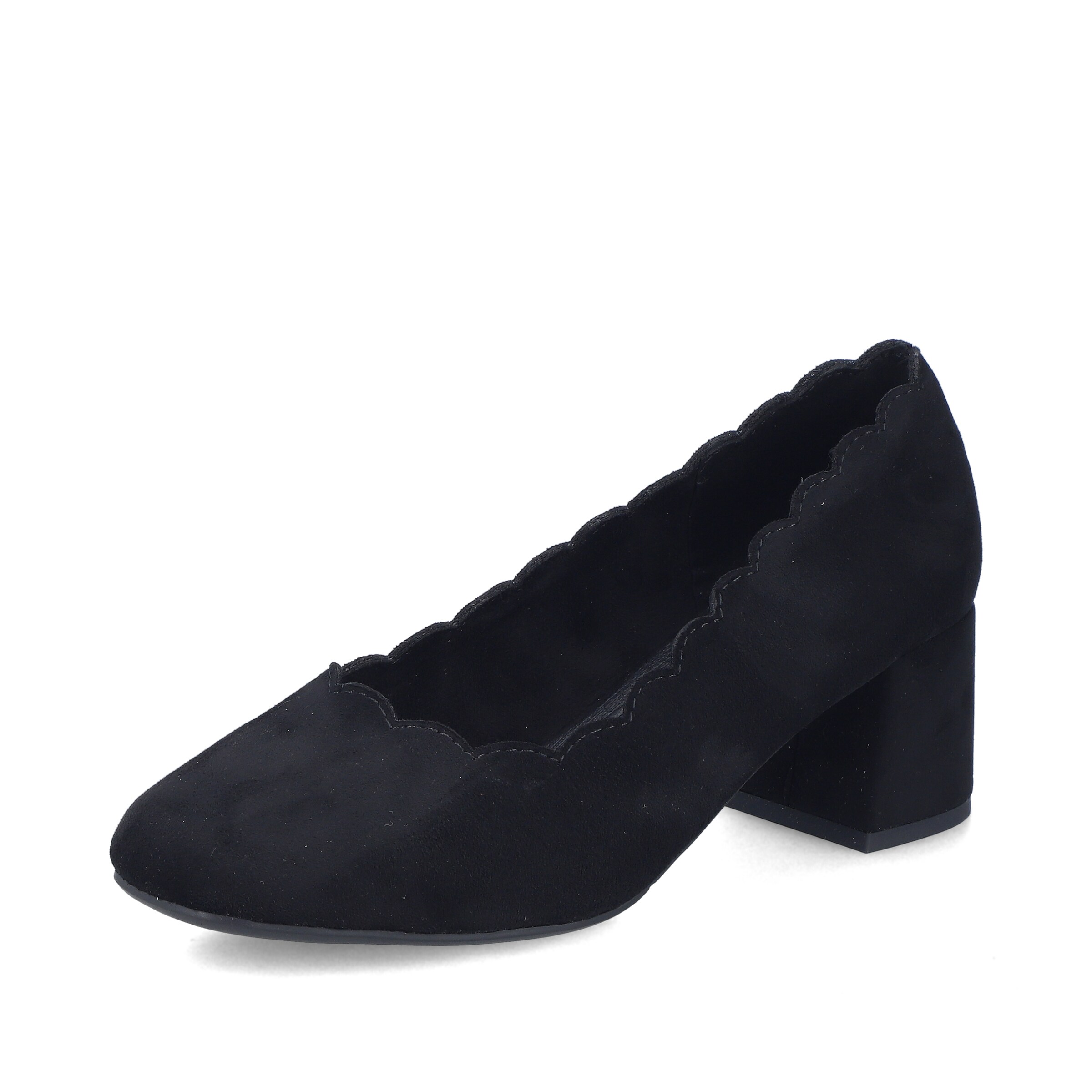 Escarpins Rieker en noir : devant