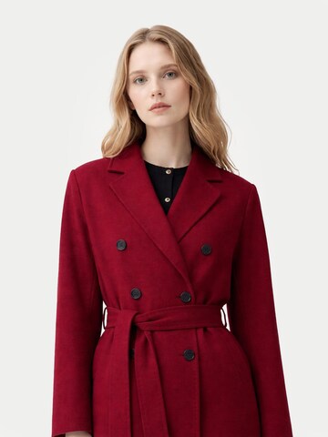 GOBI Cashmere Overgangsfrakke 'Women’s Double-Breasted Cashmere Coat' i rød