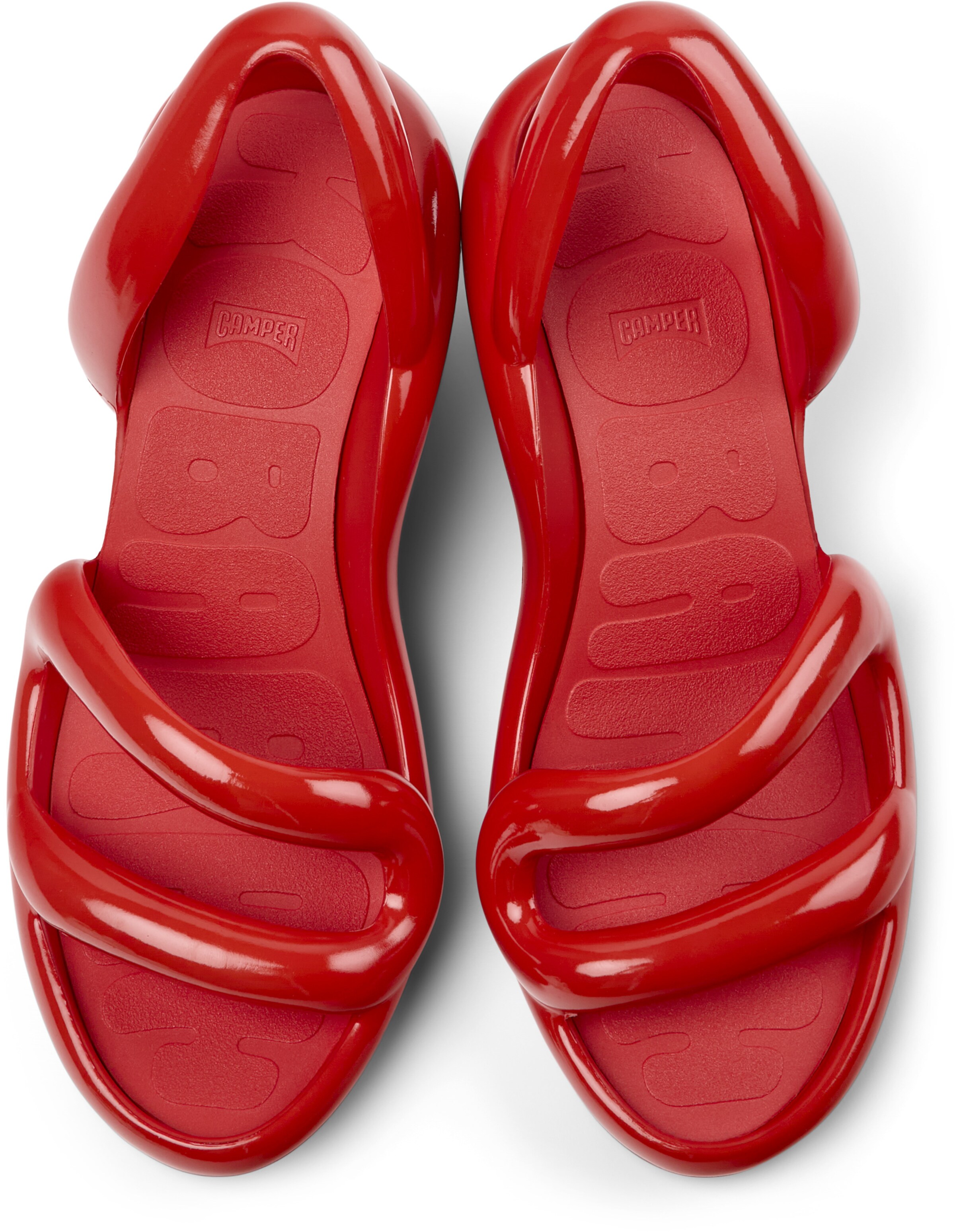 Sandales 'Kobarah' CAMPER en rouge
