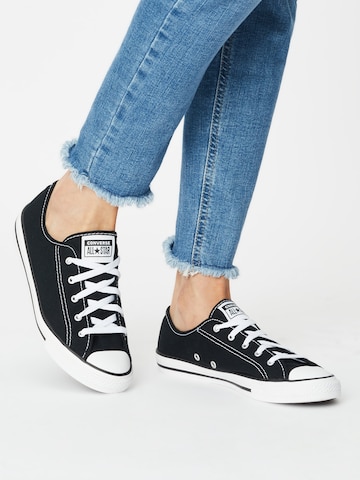 CONVERSE Sneakers 'Dainty Low Ox' in Black: front