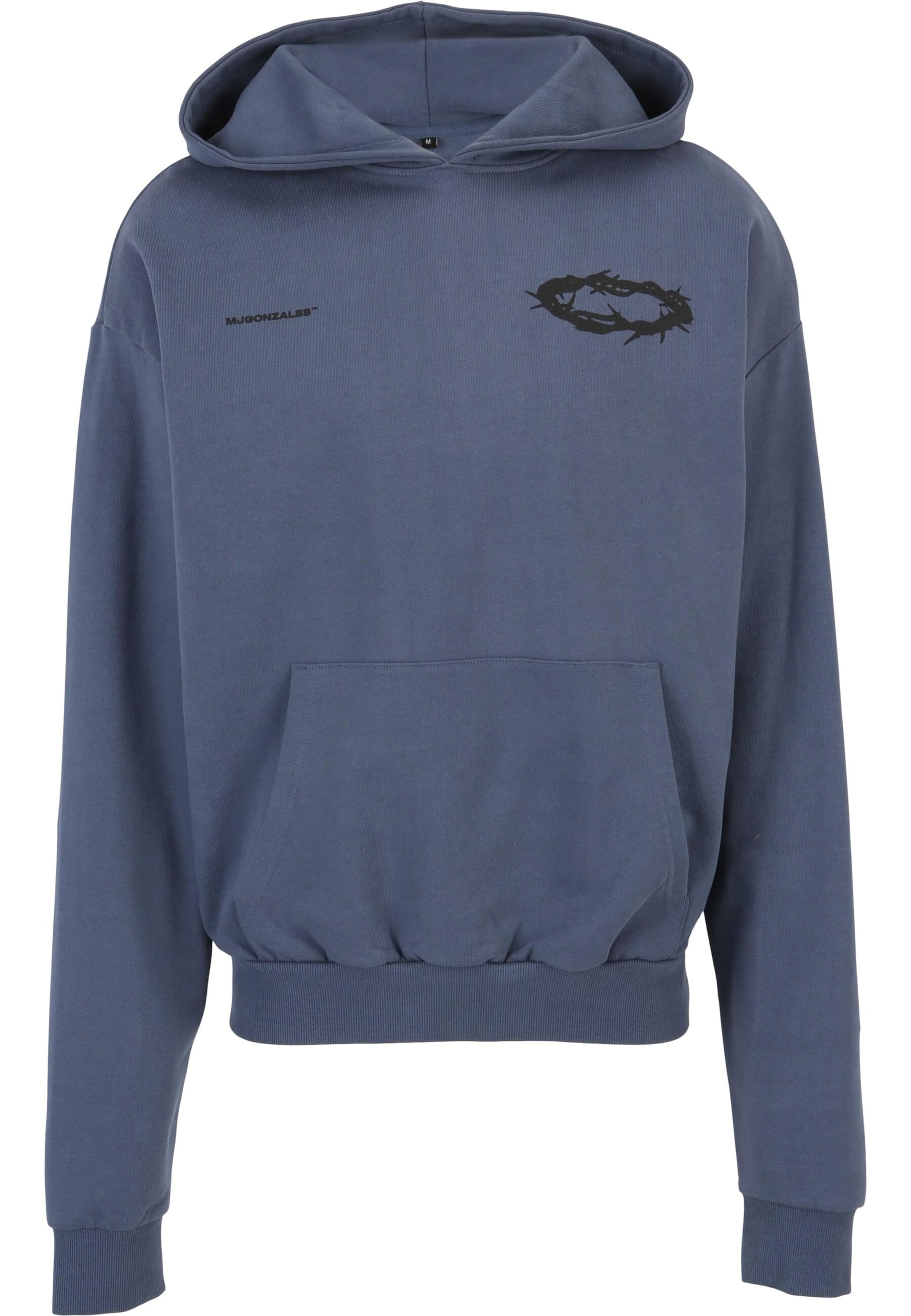 MJ Gonzales Mikina ' CROWN OF THORNS' – modrá: přední strana