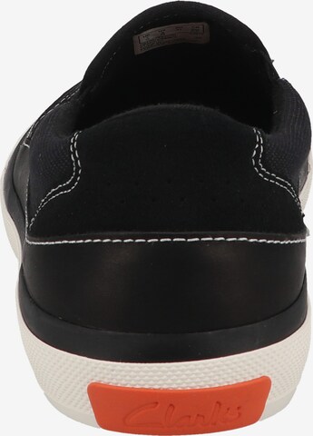 CLARKS Slipper in Schwarz