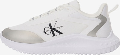 Sportbačiai be auliuko iš Calvin Klein, spalva – juoda / sidabrinė / balta, Prekių apžvalga