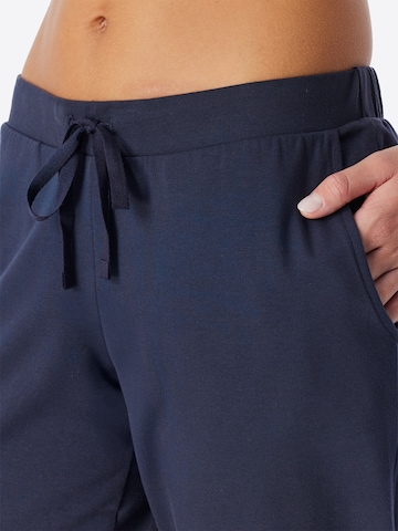 Pantalon de pyjama ' Mix & Relax ' SCHIESSER en bleu