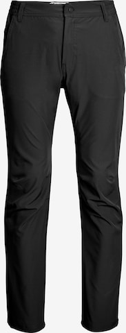 KILLTEC Regular Outdoor Pants 'KOS 201' in Black: front