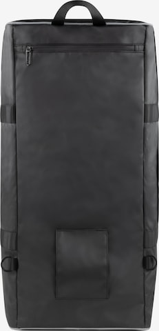 Borsa sportiva 'Nordpass' di normani in nero: frontale