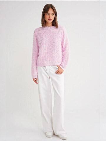 MixRay Sweater in Pink