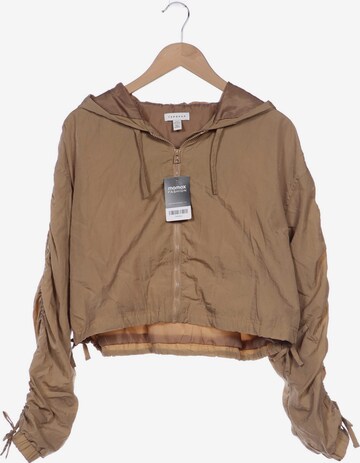 TOPSHOP Jacket & Coat in M in Beige: front