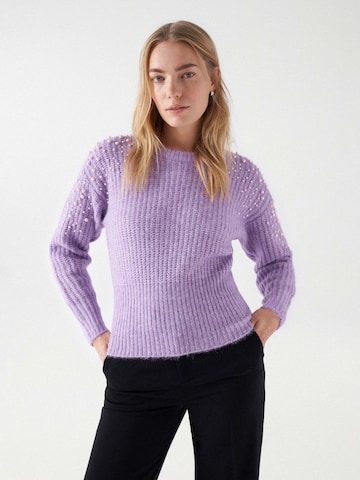 Salsa Jeans Sweater in Pink: front