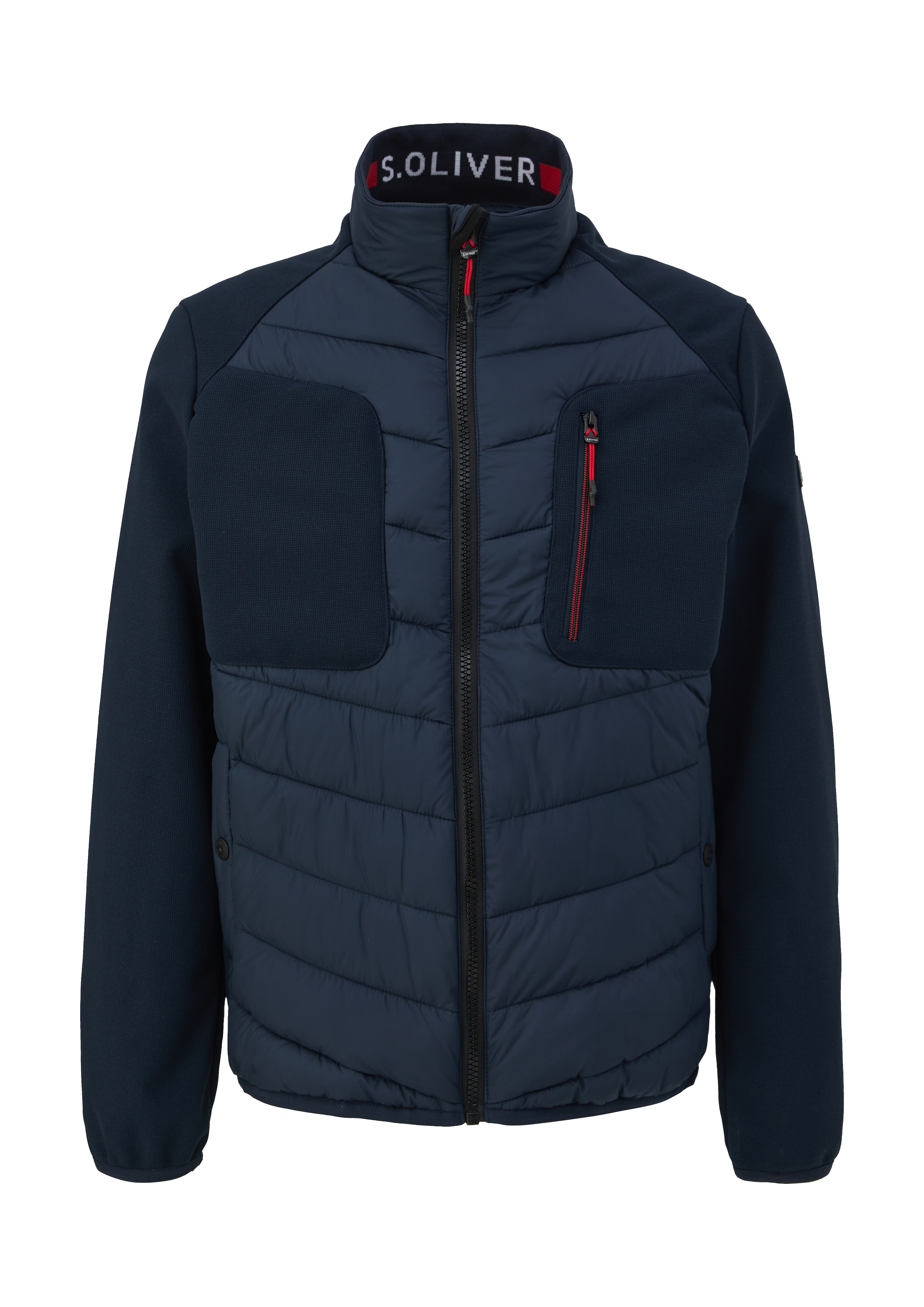 s.Oliver Übergangsjacke in Blau: Vorderseite