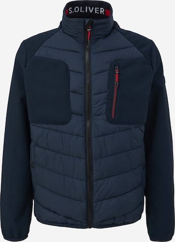 s.Oliver Between-Season Jacket in Blue: front