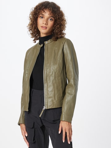 Goosecraft Between-season jacket 'Anna' in Green: front