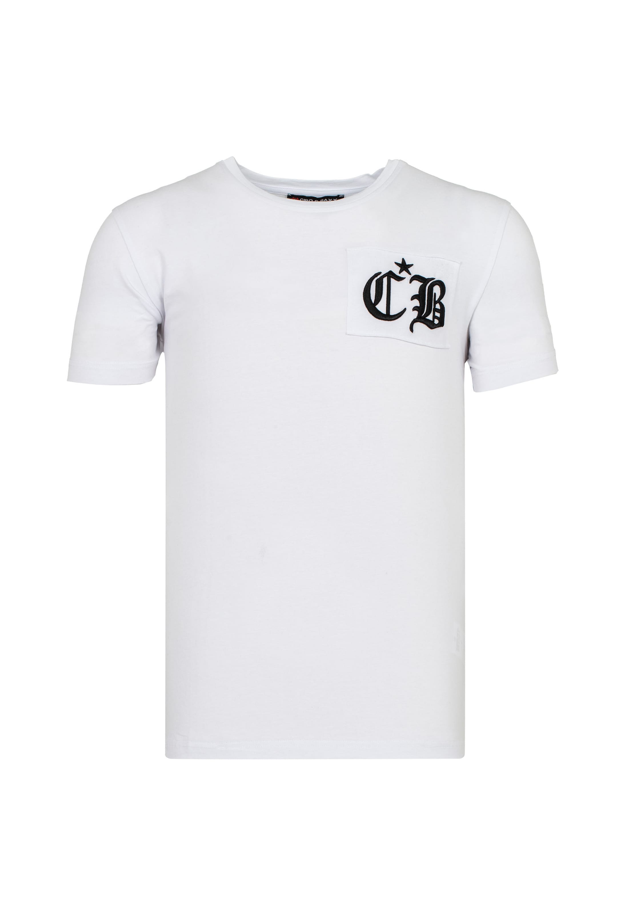CIPO & BAXX Shirt 'CT573' in White: front
