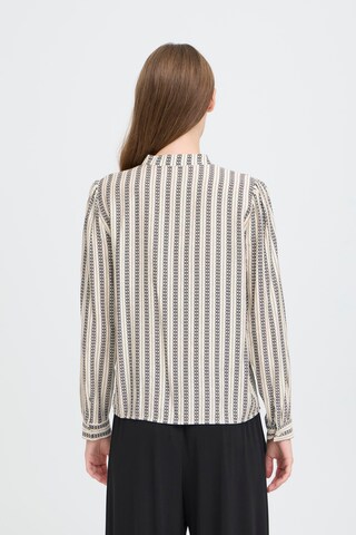 ICHI Blouse in Beige