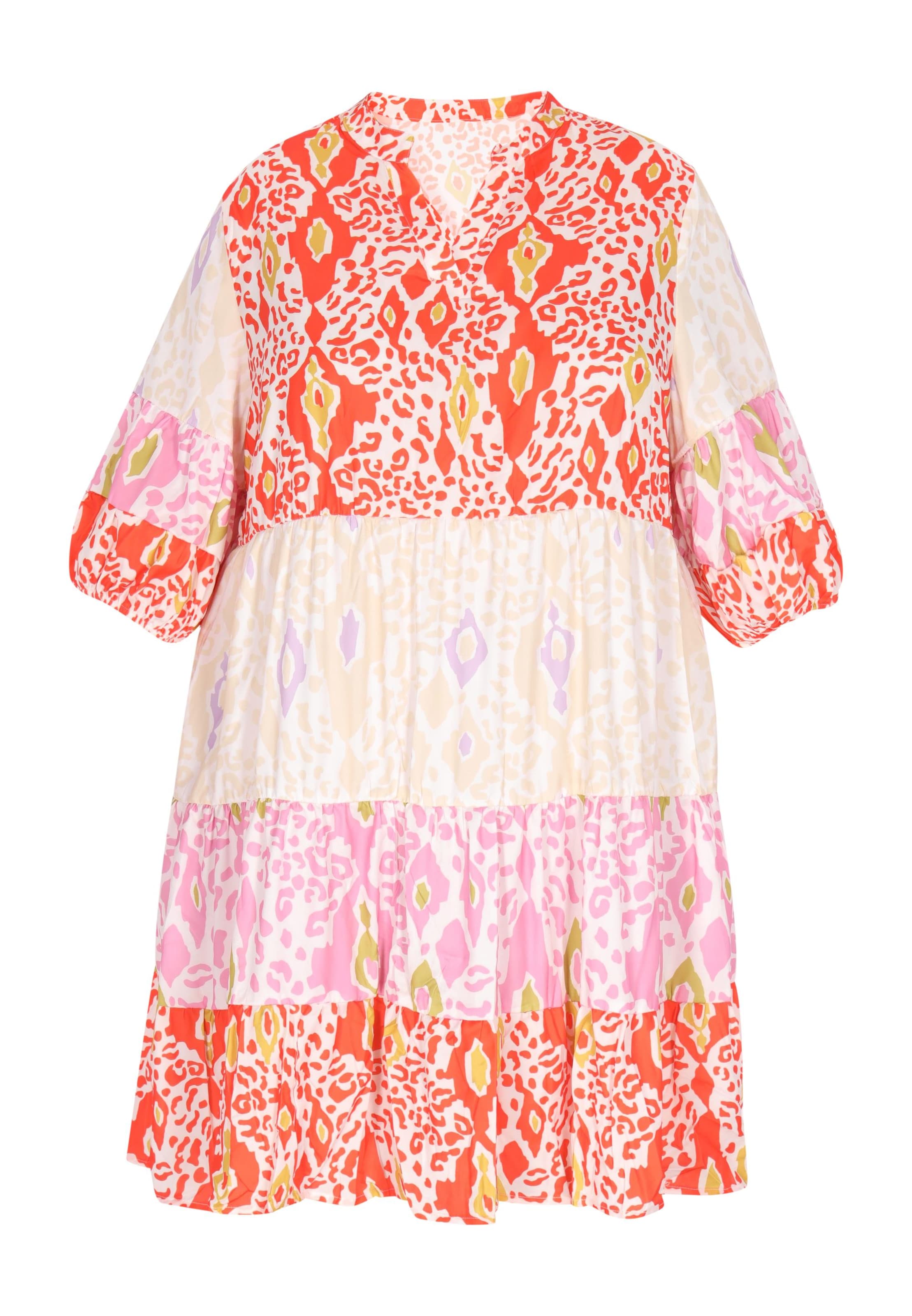 joella Summer Dress in Orange: front