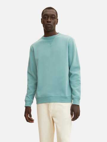 TOM TAILOR Sweatshirt in Blau: predná strana