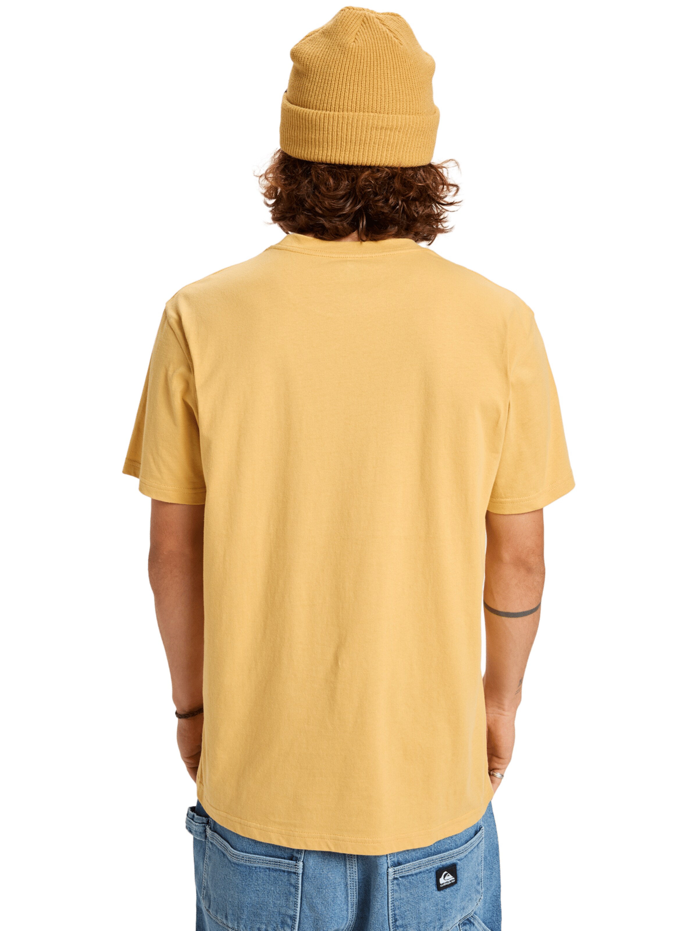 QUIKSILVER Athletic Sweatshirt in Yellow