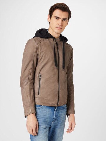 Gipsy Between-Season Jacket 'Kyree' in Brown: front