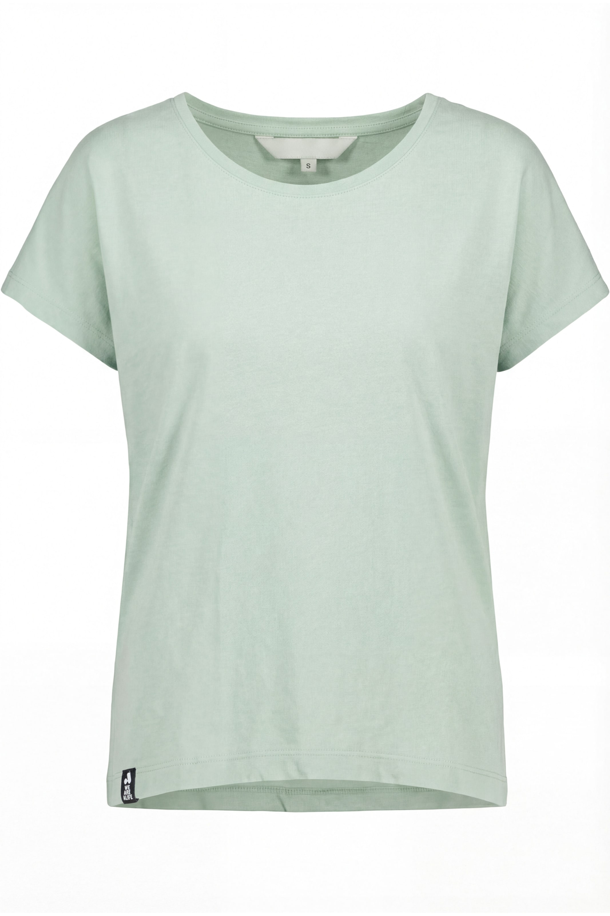 alife & kickin Shirt 'SofiaAK P' in Groen: voorkant